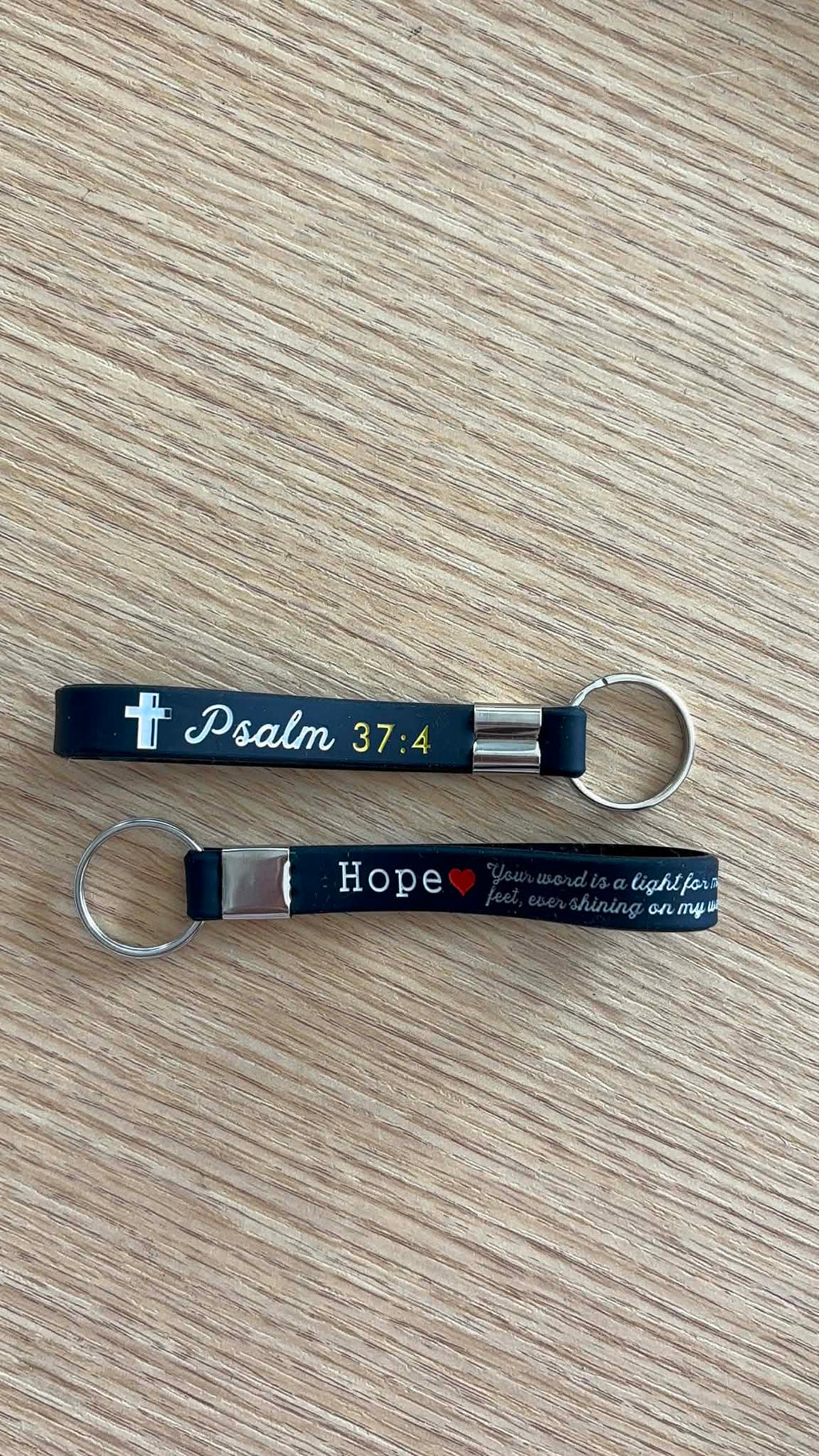 Scripture Strap Keyring