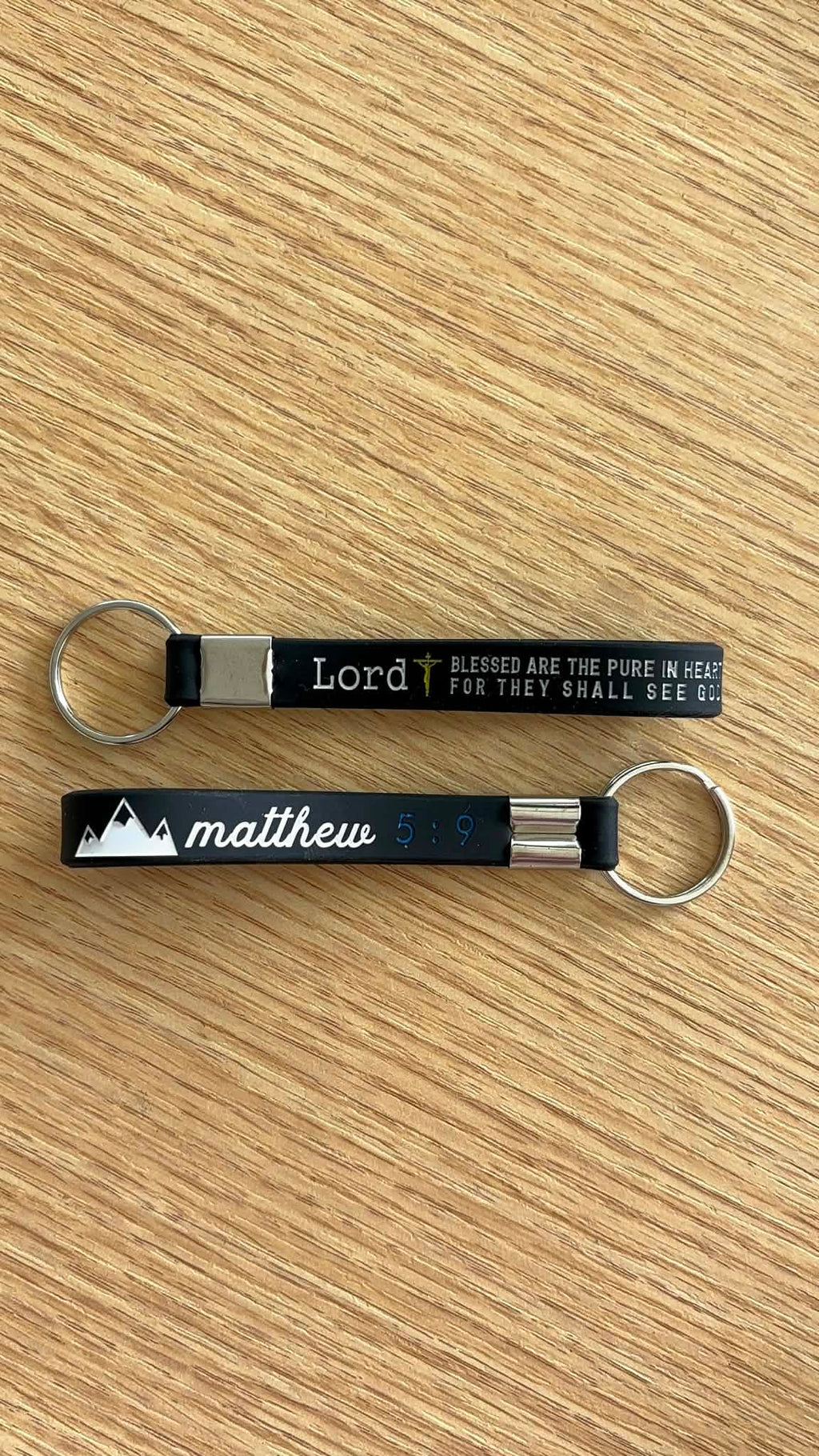 Scripture Strap Keyring