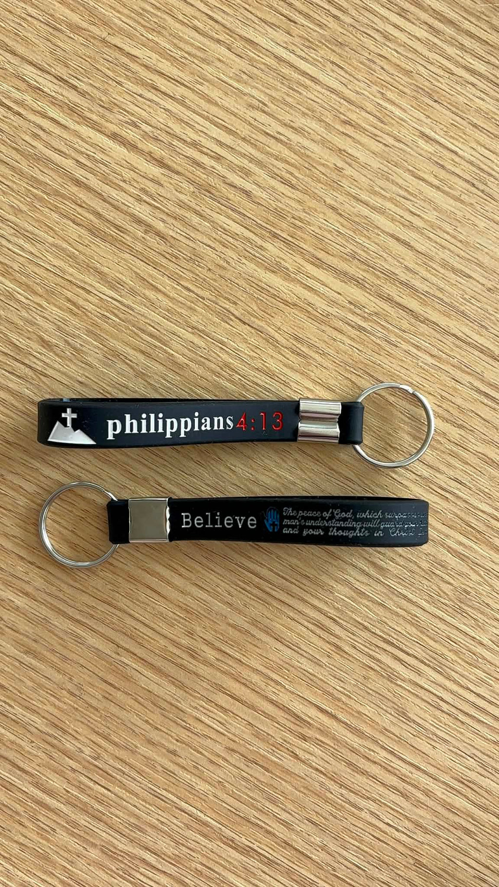 Scripture Strap Keyring